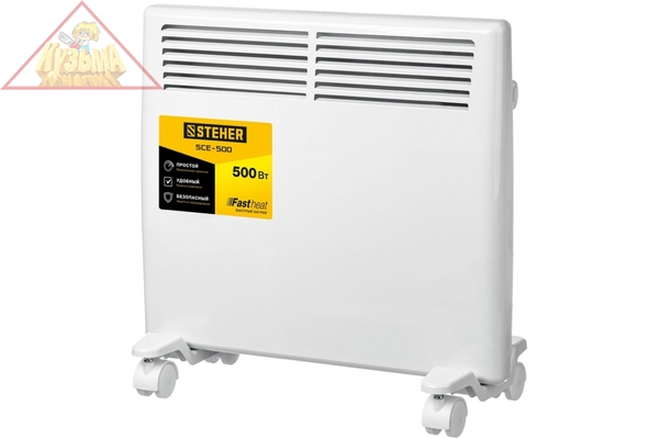 Электрический конвектор STEHER 0.5 кВт SCE-500