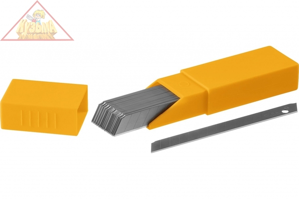 Сегментированные лезвия OLFA 9х80х0.38 мм 50 шт. OL-AB-50S