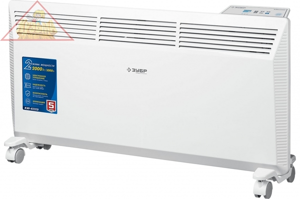 Электрический конвектор ЗУБР Профессионал 2 кВт КЭП-2000