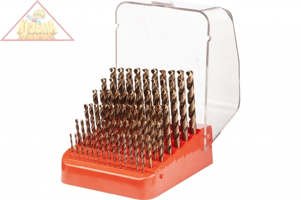 Набор из 91 шт. сверел HSS-Co (1,0-10мм.)  RUKO арт.215223