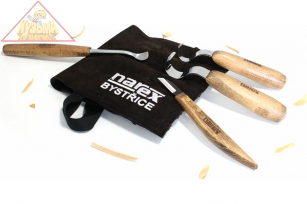 Набор из 4-х резцов для ложек NAREX (899501)