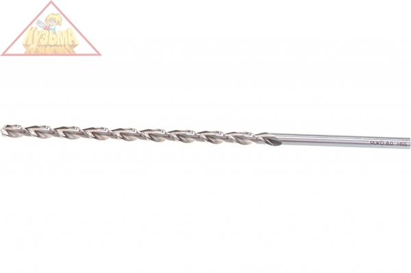 Сверло по металлу HSS-G TL3000 DIN 1869 RUKO 8,0х240/165мм. арт.254080
