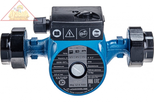 Насос циркуляционный электрический "Калибр НЦ-32/4-180" 00000069383