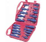 Набор отверток в пластиковом кейсе, 20 предметов, МАСТАК 04-20C