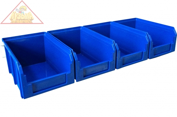 Органайзер настенный Стелла-техник V-2-650-синий , 4 ящика V-2