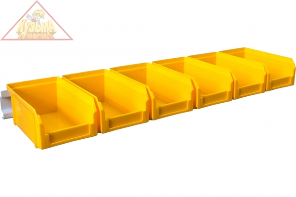 Органайзер настенный Стелла-техник V-1-650-желтый, 6 ящиков V-1