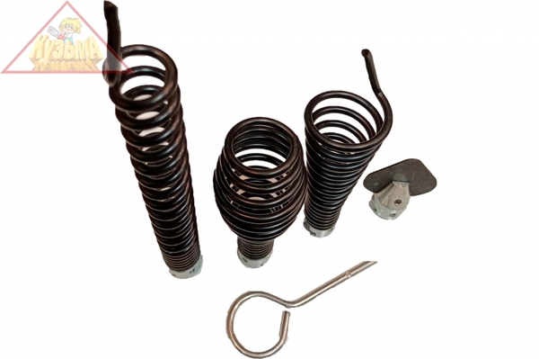 Комплект насадок для прочистных спиралей 22мм Крокочист CROCODILE (50300-22-Н5)