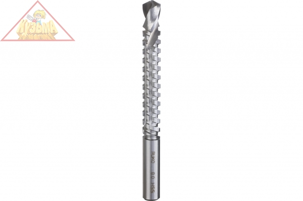 Сверло-фреза HSS-G RUKO 8,0х90,0 арт.101202