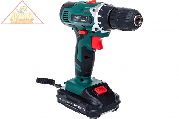 Аккумуляторная дрель-шуруповёрт FAVOURITE DC NEW 24EL