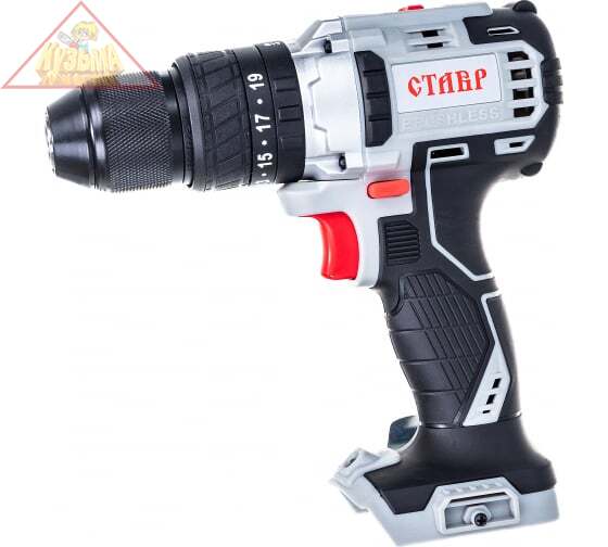 Дрель-шуруповерт аккумуляторная БЕЗ З/У и АКБ СТАВР ДА-20УБ, арт. ст20убда