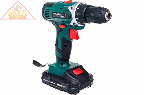 Аккумуляторная дрель-шуруповёрт FAVOURITE DC NEW 18EL