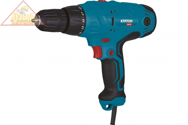 Дрель-шуруповерт сетевая Кратон ESDD-280/24 2S, 3 02 01 031 
