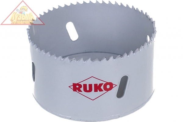 Коронка биметаллическая HSS Co (79 мм) RUKO 126079