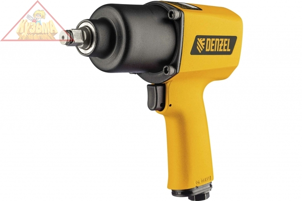 Ударный пневмогайковерт Denzel IW1500SP, 1/2 , 8800 об/мин, 1490 Нм 57474