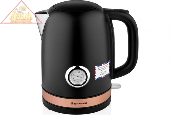 Электрический чайник BRAYER BR1005BK, 1.7л