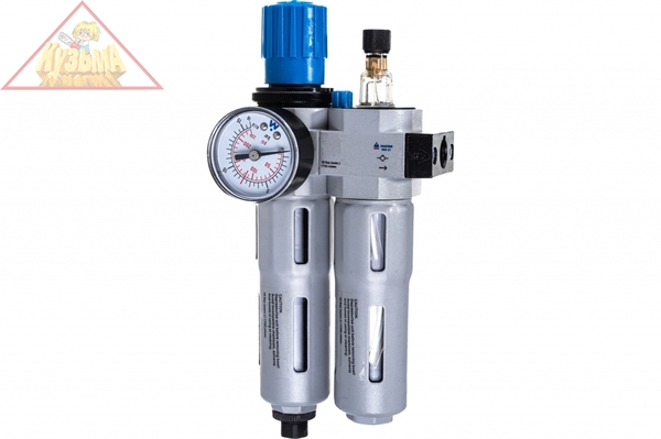 Фильтр влагоотделитель с редуктором и лубрикатором (1/4"; 16 бар) МАСТАК 690-21