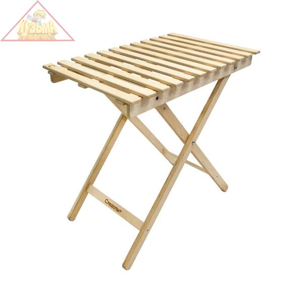 Стол складной "СЛЕДОПЫТ", фанера 10 и 18 мм, р-р 600х400х600 мм PF-FOR-TABS04W