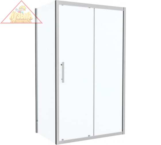 Душевой уголок прямоугольный с одной раздвижной дверью 800х1200х2000мм BRAVAT STREAM арт BS120.3103S