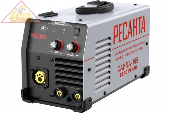 Сварочный полуавтомат Ресанта САИПА-165 Евро рукав MIG/MAG 65/95