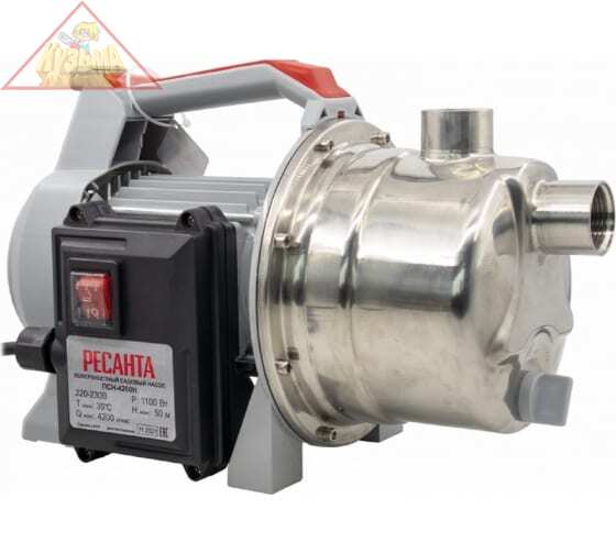 Поверхностный насос Ресанта ПСН-4200Н 77/4/1