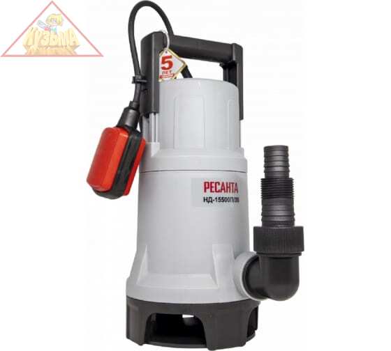 Дренажный насос Ресанта НД-15500П/35 77/2/6