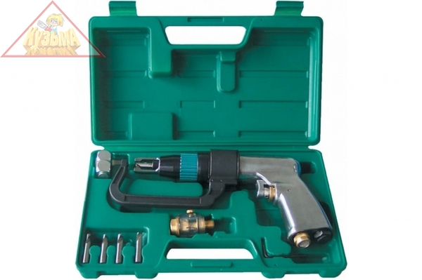 JAD-1015K Набор дрель пневматическая для удаления сварочной точки 1800 об/мин. с аксессуарами, 9 предметов.Jonnesway