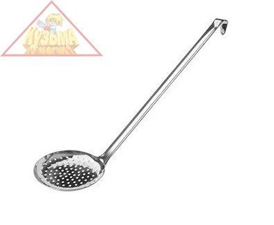 Шумовка цельнотянутая 120 мм нерж VIATTO  SK12