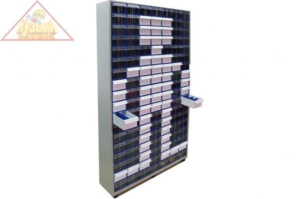 Шкаф в сборе Стелла-техник С-2-126 на 126 коробов, ЛДСП