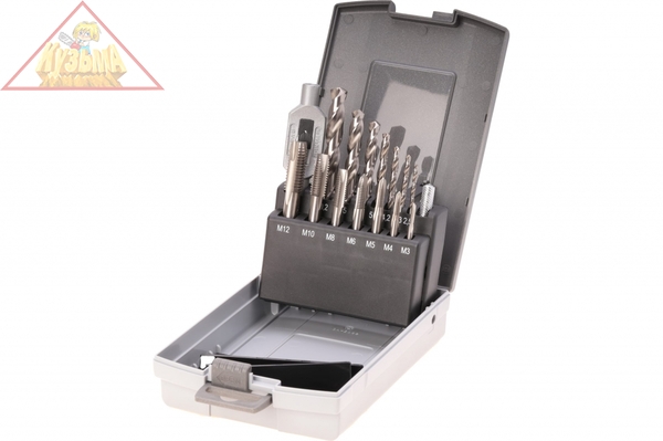 Набор метчиков Ruko M3-M12 мм HSS-G 15пр 245004RO