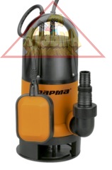 Насос Парма НД- 900/35П погр.дренажн. 900 Вт, 8,5м, 235л/мин  02.012.00019