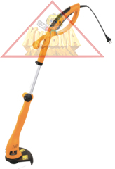Коса эл. CARVER TR- 400Т, 300 Вт (телескоп. штанга, леска 1,3) 