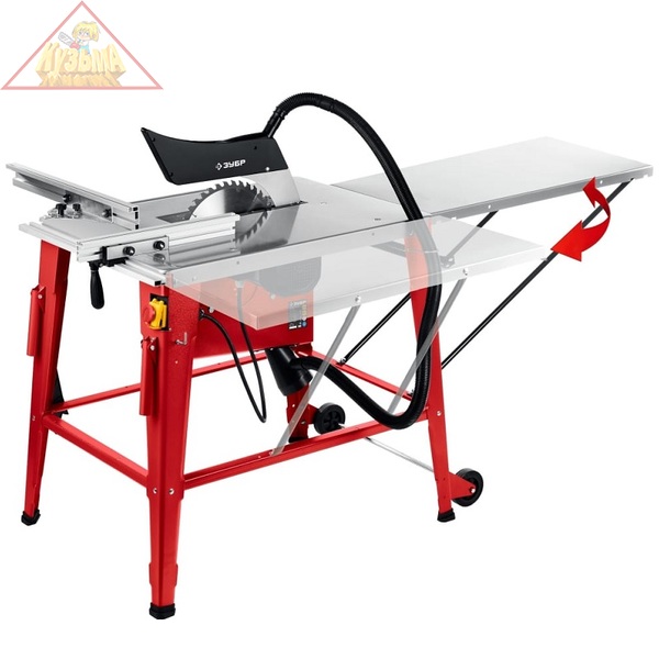 Напольный распиловочный станок ЗУБР со станиной и удлинителем, 2200 Вт СРЦ-315су