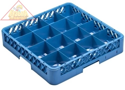 Кассета посудомоечная на 16 стаканов 500х500х100мм Viatto JW-16
