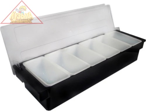 Контейнер для бара 6 лотков VIATTO JW-B6B