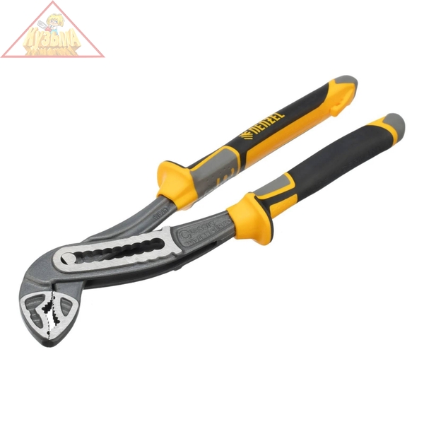 Клещи переставные, трехкомпонентные рукоятки 240 мм Denzel, арт. 17900