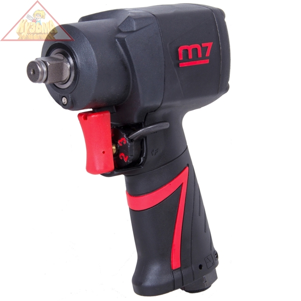 Гайковерт пневматический ударный 1/2", 610 Нм, укороченный MIGHTY SEVEN NC-4630Q