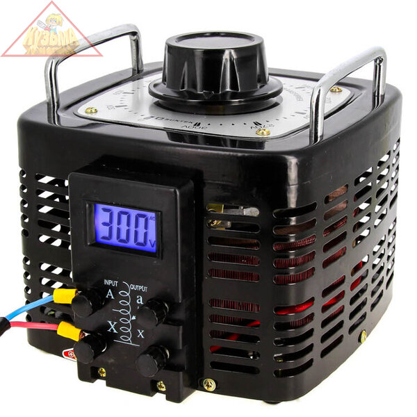 Автотрансформатор ЛАТР SUNTEK 2000ВА диапазон 0-300 Вольт (8А)