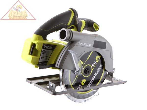 Бесщеточная циркулярная пила Ryobi ONE+ R18CS7-0 без аккумулятора