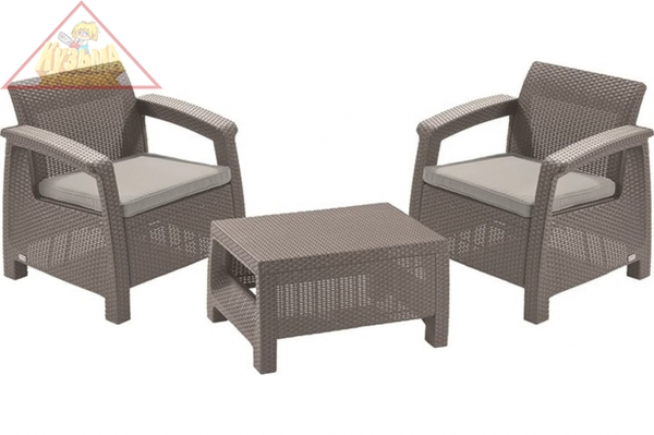 Комплект мебели Corfu weekend РОССИЯ (капучино) (17197786), 227630