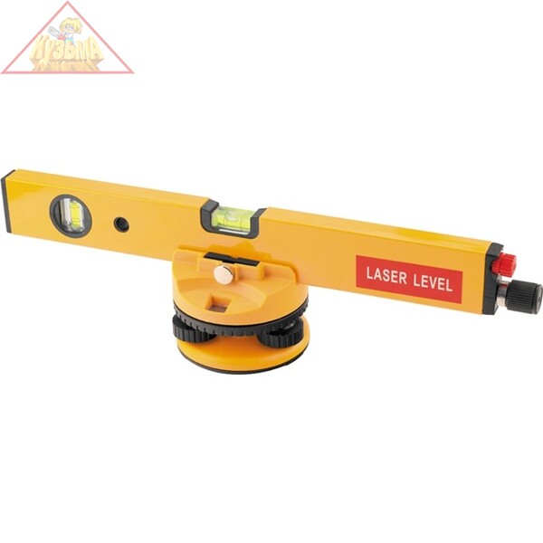 Уровень лазерный, 400 мм, 850 мм штатив, 3 глазка, (база, 2 линзы, очки) в пласт. боксе MATRIX