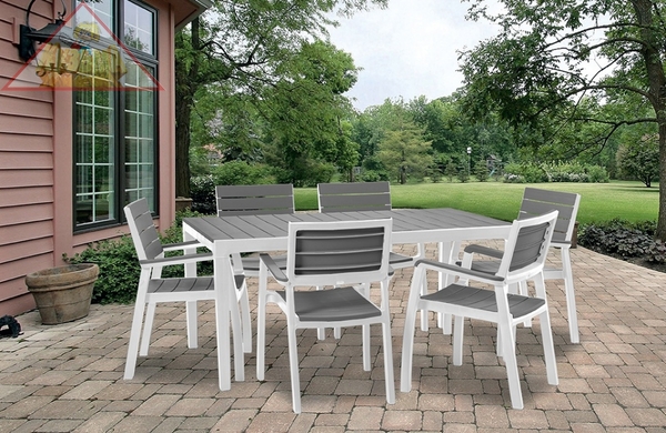 Стул Keter Harmony armchair (17201284) белый - светло - серый 236052