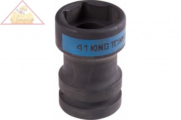 Головка торцевая ударная футорочная 1", Square 20 мм х Hex 41 мм KING TONY 85452041M
