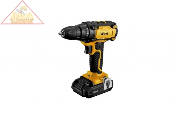 Дрель аккумуляторная WERT CD 12-2TLi W2201.017.00 (199183)