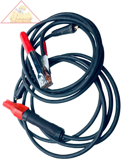 Кабель для сварки Парма КСП-16-3 ПРОФИ (КГ1х16 медь , 3+3м в сборе , винт держатель)