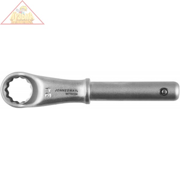 W77A146 Ключ накидной усиленный, 46 мм, d24.5/280 мм Jonnesway