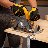 Пила циркулярная аккумуляторная бесщет. CCS-165, 18В Li-Ion Denzel арт 27401