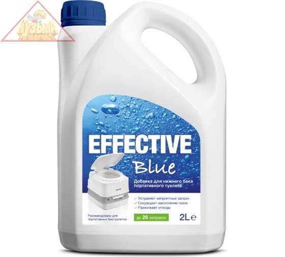Туалетная жидкость Effective Blue 2 л Thetford 30710RU