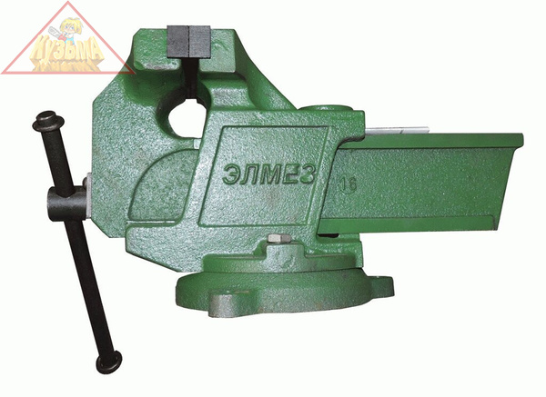 Тиски слесарные 160 мм чугунные поворотные ТСЧ-160 (Могилев)