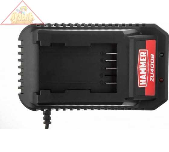 Зарядное устройство ZU400В 220-240В/50-60Гц, 2А для AKS42, AKS44 HAMMER 641214
