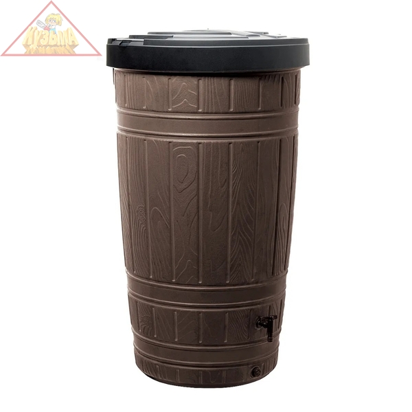 Комплект Водосборник Woodcan 265 л коричневый